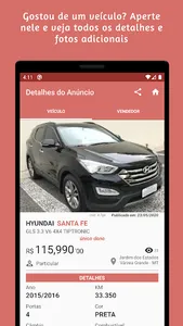 WebCars BR - Procure ou anunci screenshot 1