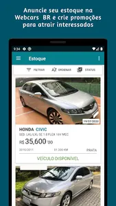 WebCars Revenda - Gestão de ne screenshot 1