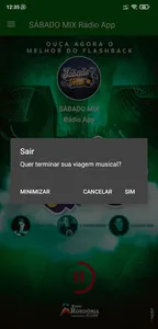 Sábado Mix Rádio App screenshot 3