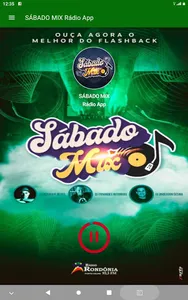 Sábado Mix Rádio App screenshot 4