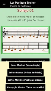 Ler Partituras Treiner screenshot 1