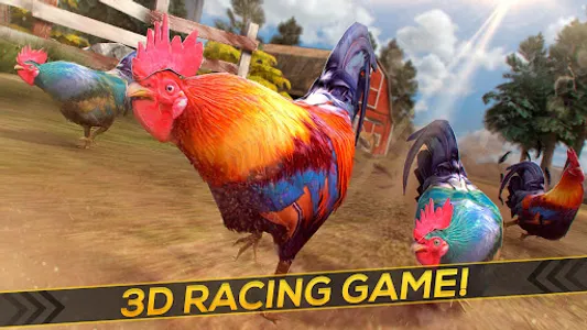 Wild Rooster Run: Chicken Race screenshot 3