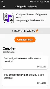 ChegoJá (Demo) screenshot 1