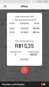 ChegoJá Motorista (Demo) screenshot 4