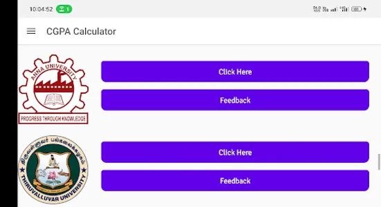 CGPA Calculator+Cloud Storage screenshot 9