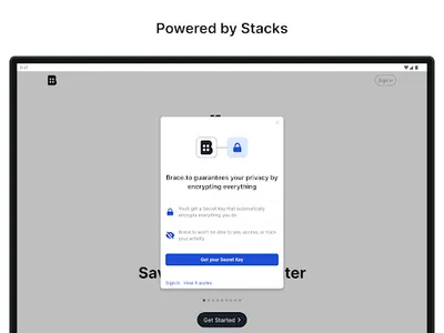 Brace.to - Bookmark Manager screenshot 8