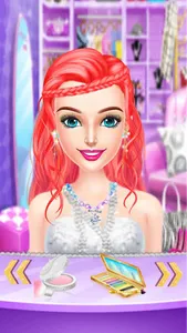 Braided MakeUp Hair Salon Game screenshot 14