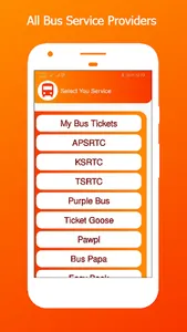 Online Bus Ticket Booking - Bu screenshot 2