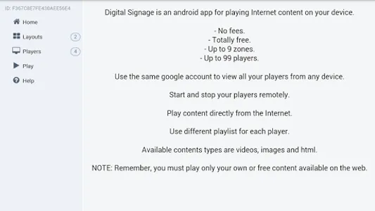 Digital Signage screenshot 1