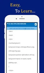 CSS3 tutorial offline app - Ad screenshot 4