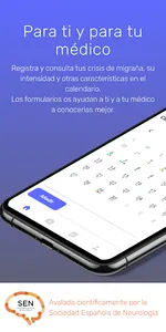 miGuard seguimiento de migraña screenshot 0
