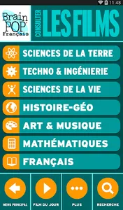 BrainPOP: Film du Jour screenshot 3