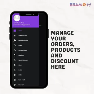 Bramoss Restaurant app screenshot 1