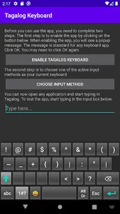 Tagalog Keyboard screenshot 5