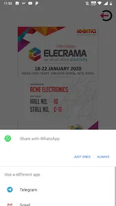 Elecrama Invitation screenshot 3