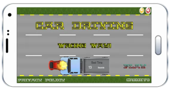 Driving Car Wrong Way screenshot 0