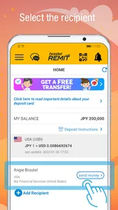 Brastel Remit - Send Money screenshot 2