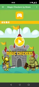 Magic Checkers by Brave screenshot 0