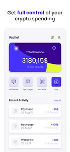 BravePay: buy&pay with crypto screenshot 1