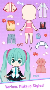 Doll Dress Up: Makeup Games screenshot 15