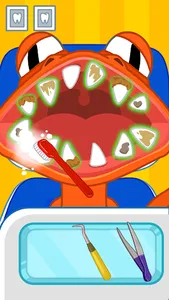 Rainbow's Doctor: Dentist Game screenshot 4