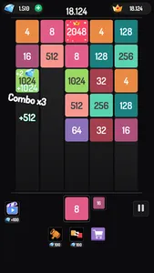 X2 Blocks - 2048 Merge Game screenshot 7