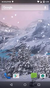 Snowfall Live Wallpaper screenshot 1