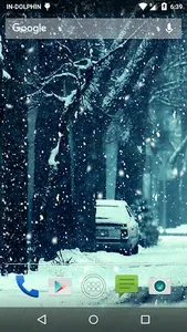 Snowfall Live Wallpaper screenshot 5