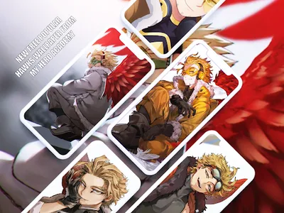 HAWKS - Live Wallpaper Anime M screenshot 0