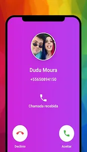 Jogo da dudu moura Chamada screenshot 1