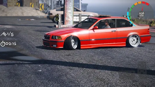 E36 Street Drag & Drift Racing screenshot 2