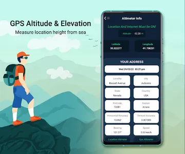Altimeter : Location & GPS screenshot 10