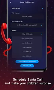 Santa Claus Calling Simulator screenshot 1