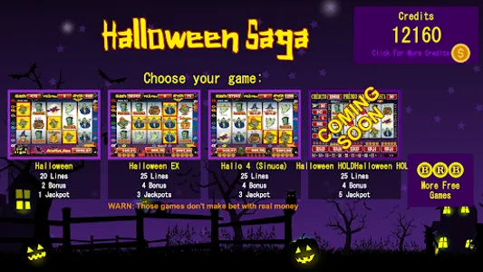 Halloween Slot Machines Pack screenshot 9