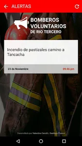 Bomberos de Cordoba screenshot 1