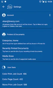 Breezy Print Service Plugin screenshot 0