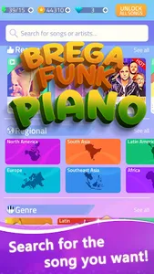 Musica Brega   Piano Tiles screenshot 0