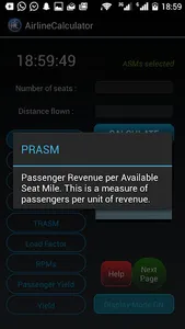 Airline Calculator screenshot 4