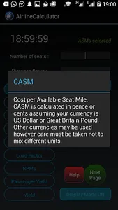 Airline Calculator screenshot 5