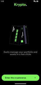 Krypto: Simple Crypto Tracker screenshot 0