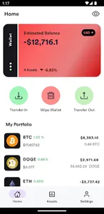 Krypto: Simple Crypto Tracker screenshot 2