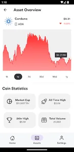 Krypto: Simple Crypto Tracker screenshot 5
