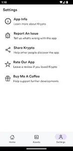 Krypto: Simple Crypto Tracker screenshot 6