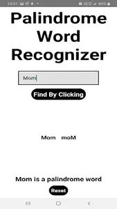 Palindrome Generator screenshot 0