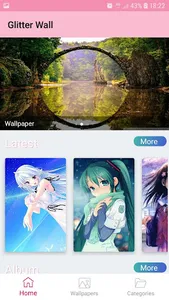 Glitter Wall screenshot 0