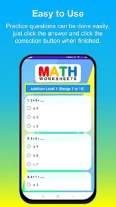 Math Worksheets Game for Kids screenshot 15