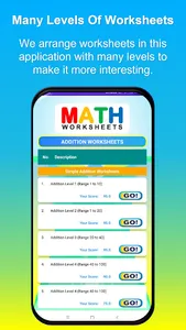 Math Worksheets Game for Kids screenshot 19