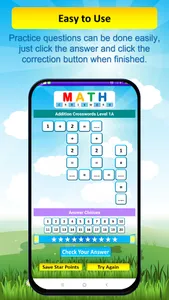 Math Crossword Puzzles screenshot 1