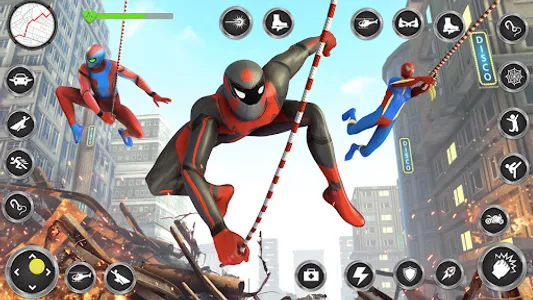 Spider Fighting Rope Hero Game screenshot 10