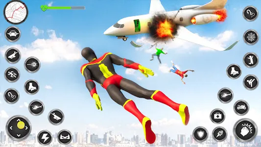 Spider Fighting Rope Hero Game screenshot 12